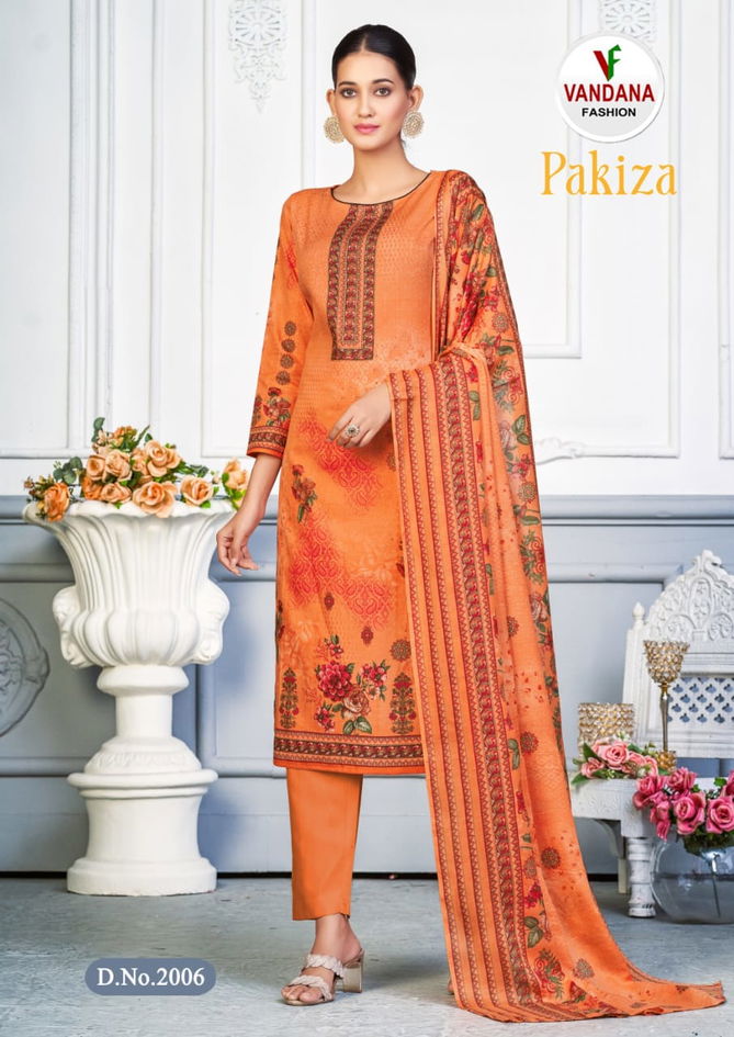 Vandana Pakiza Vol 2 Printed Cotton Dress Materials
